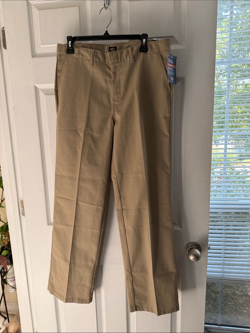 Dickies Kids Khaki Straight Leg Chinos